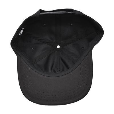 Flat Visor Five-Panel Snapback Cap 6 Eyelets for Ventilation 6 Eyelets