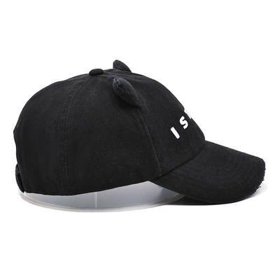 Reinforced Seams 6 Panel Baseball Cap in Cotton Material for B2B Purchases