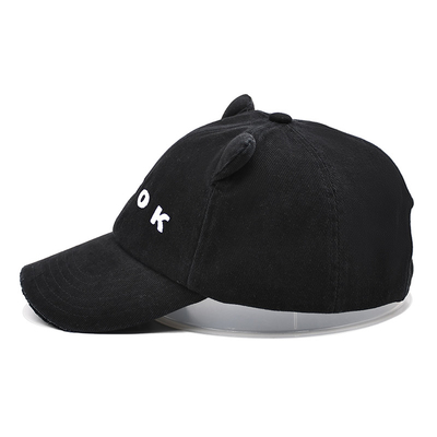 Reinforced Seams 6 Panel Baseball Cap in Cotton Material for B2B Purchases