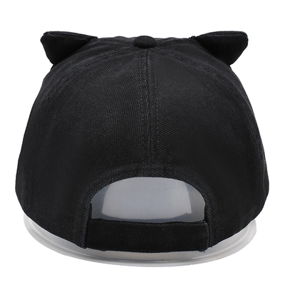 Reinforced Seams 6 Panel Baseball Cap in Cotton Material for B2B Purchases