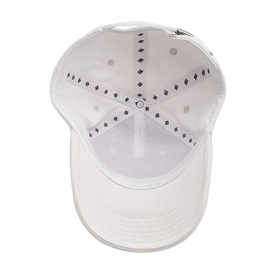 High Profile Crown 6 Panel Baseball Cap with Curved Visor Customized Design