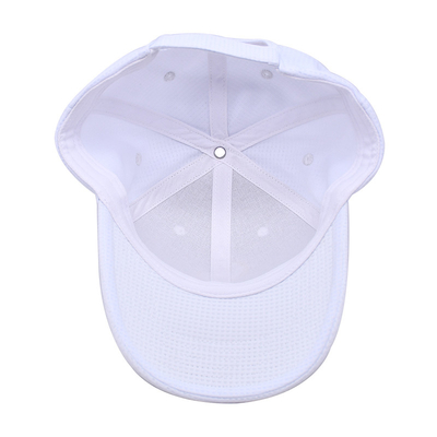 Unstructured 6 Panel Baseball Cap Curved Visor with High Profile Crown