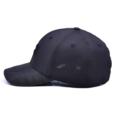 Cotton Unstructured 6 Panel Baseball Cap with High Profile Crown