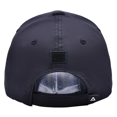 Cotton Unstructured 6 Panel Baseball Cap with High Profile Crown