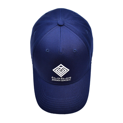 Cotton 6 Panel Baseball Cap with Individual Polybag Packaging