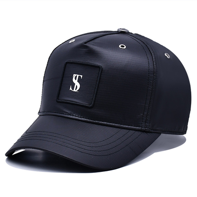 High Profile Crown 5 Panel Baseball Cap With Reinforced Seams