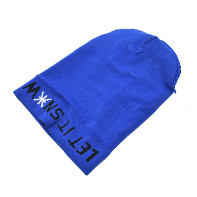 Custom Wool Merino Knit Beanie Hats Casual Occasion For Adults