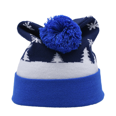 Custom Wool Merino Knit Beanie Hats Casual Occasion For Adults
