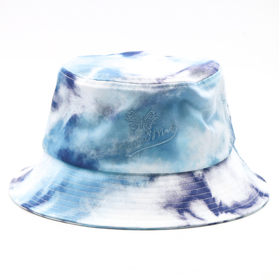 Custom Brim Leisure Fisherman Bucket Hat High Crown