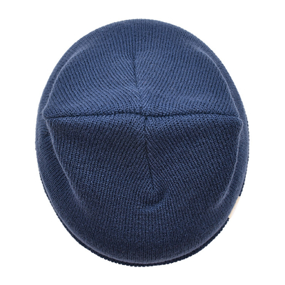 Winter Common Fabric Unisex Knit Beanie 58CM For Any Occasion