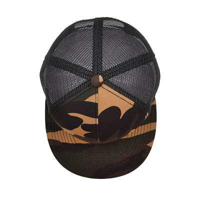 High Quality Hip pop Cap Oem Gorras Embroidered Custom Logo 6 Panel For Men Camouflage Cotton Snapback Caps