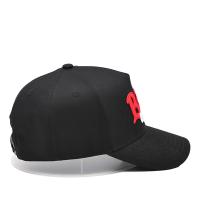 Cotton 6 Panel Embroidered Baseball Caps 26.77 Inches For Unisex