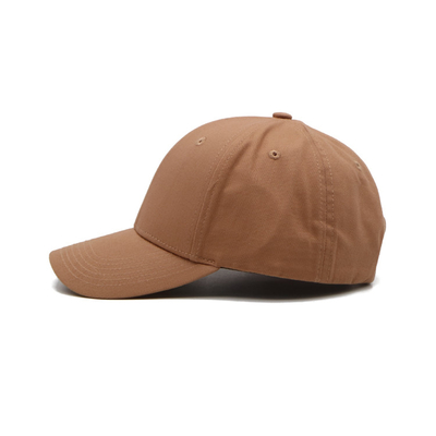 Classic Six Panel Baseball Cap Constructed Wear resistant With Embroidery Logo At Back