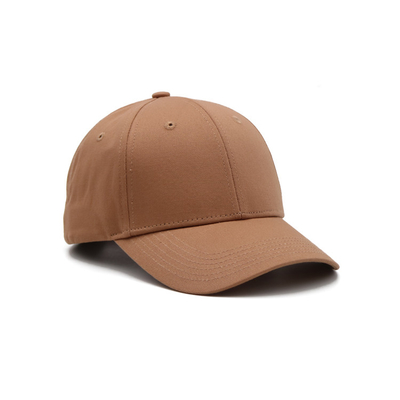 Classic Six Panel Baseball Cap Constructed Wear resistant With Embroidery Logo At Back