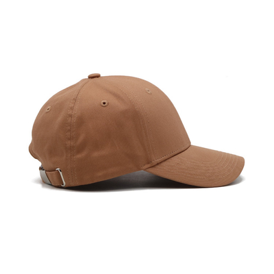 Classic Six Panel Baseball Cap Constructed Wear resistant With Embroidery Logo At Back