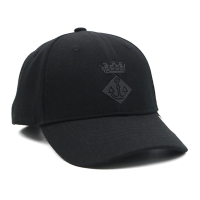Customizable 6 Panel Baseball Cap With Adjustable Strap Closure