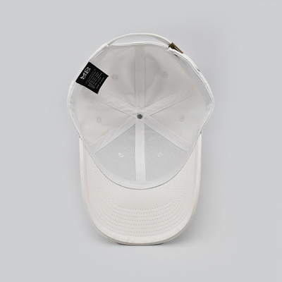 High Performance Six Panel Baseball Cap With Structured Front Panel Adjustable Strap