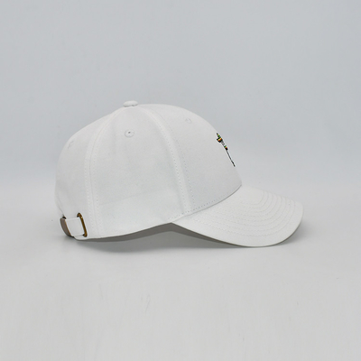 High Performance Six Panel Baseball Cap With Structured Front Panel Adjustable Strap