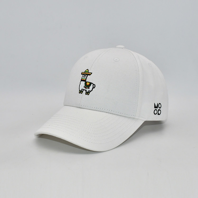 High Performance Six Panel Baseball Cap With Structured Front Panel Adjustable Strap