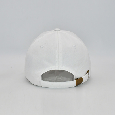 High Performance Six Panel Baseball Cap With Structured Front Panel Adjustable Strap