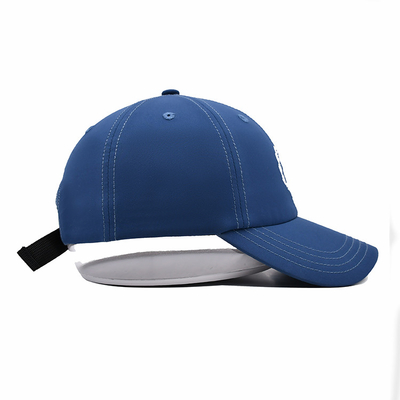 Premium 6 Panel Baseball Cap Cotton Fabric And Flat Embroidery Stitching