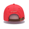 Functional Cotton Six Panel Baseball Cap For Outdoor Activities With Leather Back Closure