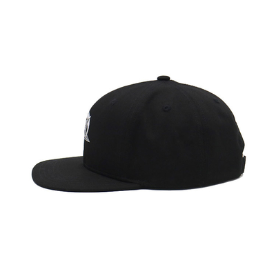 Classic Style Wholesale High Quality Custom Embroidery Logo 6 Panel Hip Hop Flat Brim Snapback cap