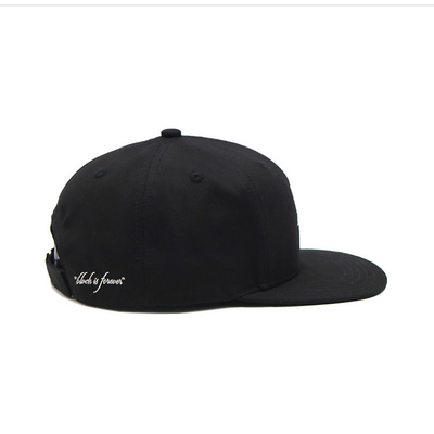 Classic Style Wholesale High Quality Custom Embroidery Logo 6 Panel Hip Hop Flat Brim Snapback cap