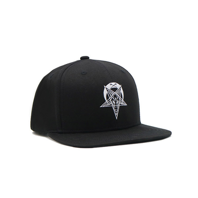 Classic Style Wholesale High Quality Custom Embroidery Logo 6 Panel Hip Hop Flat Brim Snapback cap