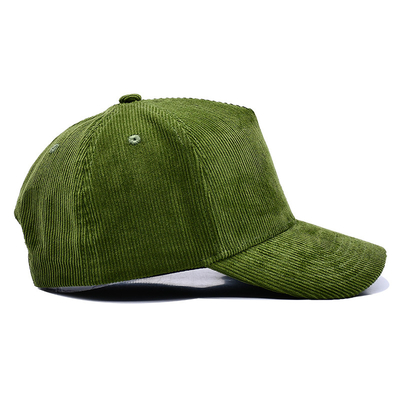 Green Curved Embroidered Baseball Caps 58-68cm/22.83-26.77 Inches Custom Size