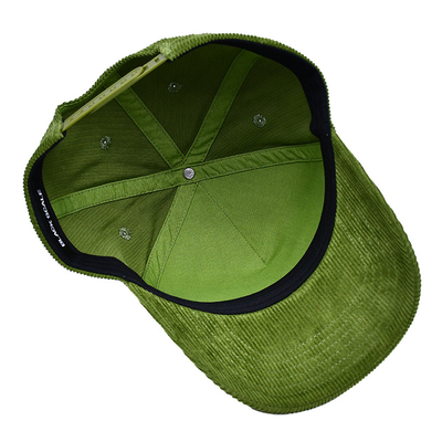 Green Curved Embroidered Baseball Caps 58-68cm/22.83-26.77 Inches Custom Size