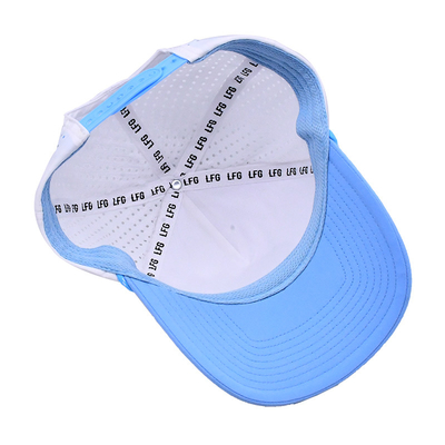 Structured Crown Embroidered Baseball Caps 26.77 Inches Curved Visor