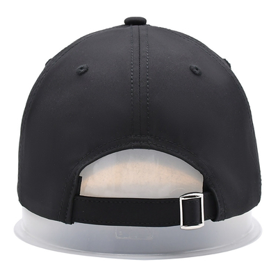 Custom 6 Panel Blank Baseball Cap 58cm Cool Soft Polyester Ripped Dad Hat