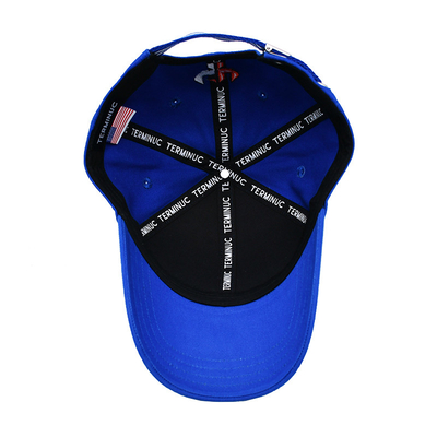 BSCI 6 Panel Classic Sport Dad Hat Embroidery Logo Blue Cotton Gorras Mens Women Baseball Cap