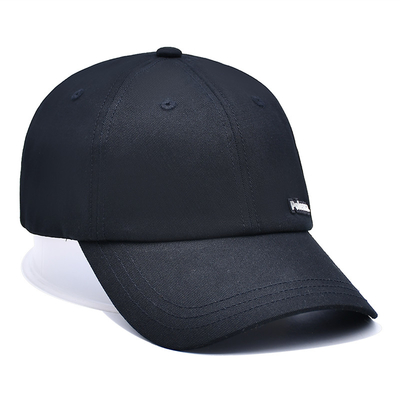 6 Panel Plain Cotton Baseball Caps Men Fashion Blank Unstructured Adjustable