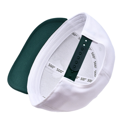 High Crown Sport Baseball Cap Camper Hat Color Customizable 3D Embroidery Front Logo