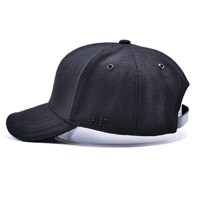 4 Eyelets Sport Baseball Cap Peak Style Curve For Outdoor Adventures Leather Back Strap