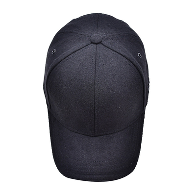 4 Eyelets Sport Baseball Cap Peak Style Curve For Outdoor Adventures Leather Back Strap