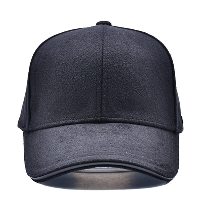 4 Eyelets Sport Baseball Cap Peak Style Curve For Outdoor Adventures Leather Back Strap