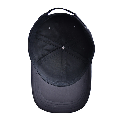 Customizable 6 Panel Baseball Cap With 4 Metal Eyelets Matching