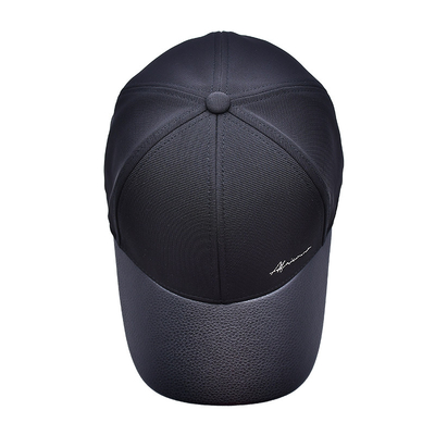 Structured 6 Panel Baseball Cap With 2 Eyelets And Color Customizable Stitching Line