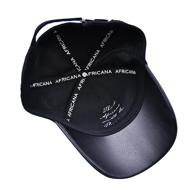 Structured 6 Panel Baseball Cap With 2 Eyelets And Color Customizable Stitching Line