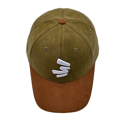 Lower Crown 6 Panel Baseball Hat With Plastic Buckle Customized Snapback Cap