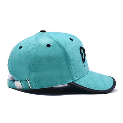 2 Eyelets Curve Peak Style 6 Panel Baseball Cap With Inner Tape Screen Printing Logo