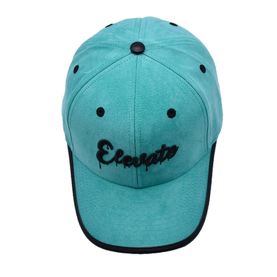 2 Eyelets Curve Peak Style 6 Panel Baseball Cap With Inner Tape Screen Printing Logo