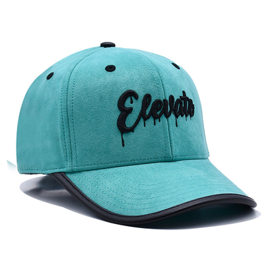 2 Eyelets Curve Peak Style 6 Panel Baseball Cap With Inner Tape Screen Printing Logo