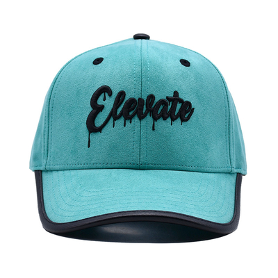 2 Eyelets Curve Peak Style 6 Panel Baseball Cap With Inner Tape Screen Printing Logo