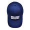 Custom High Quality 6 Panels Baseball Hat With Flat Embroidery Logo Matching Fabric Color