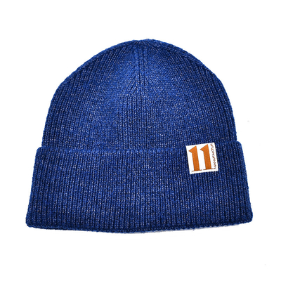 Customization Winter Knit Beanie Hats 1pcs/One Poly Bag Packing