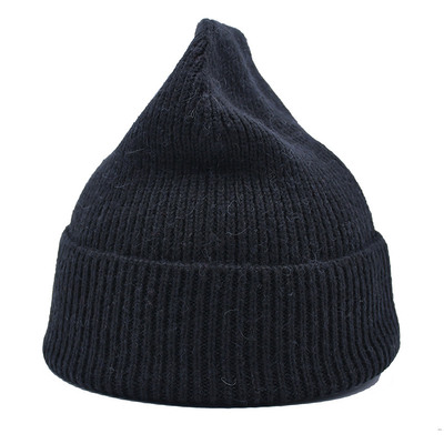 High Performance Knit Beanie Hats With Embroidery Pattern Custom Colors